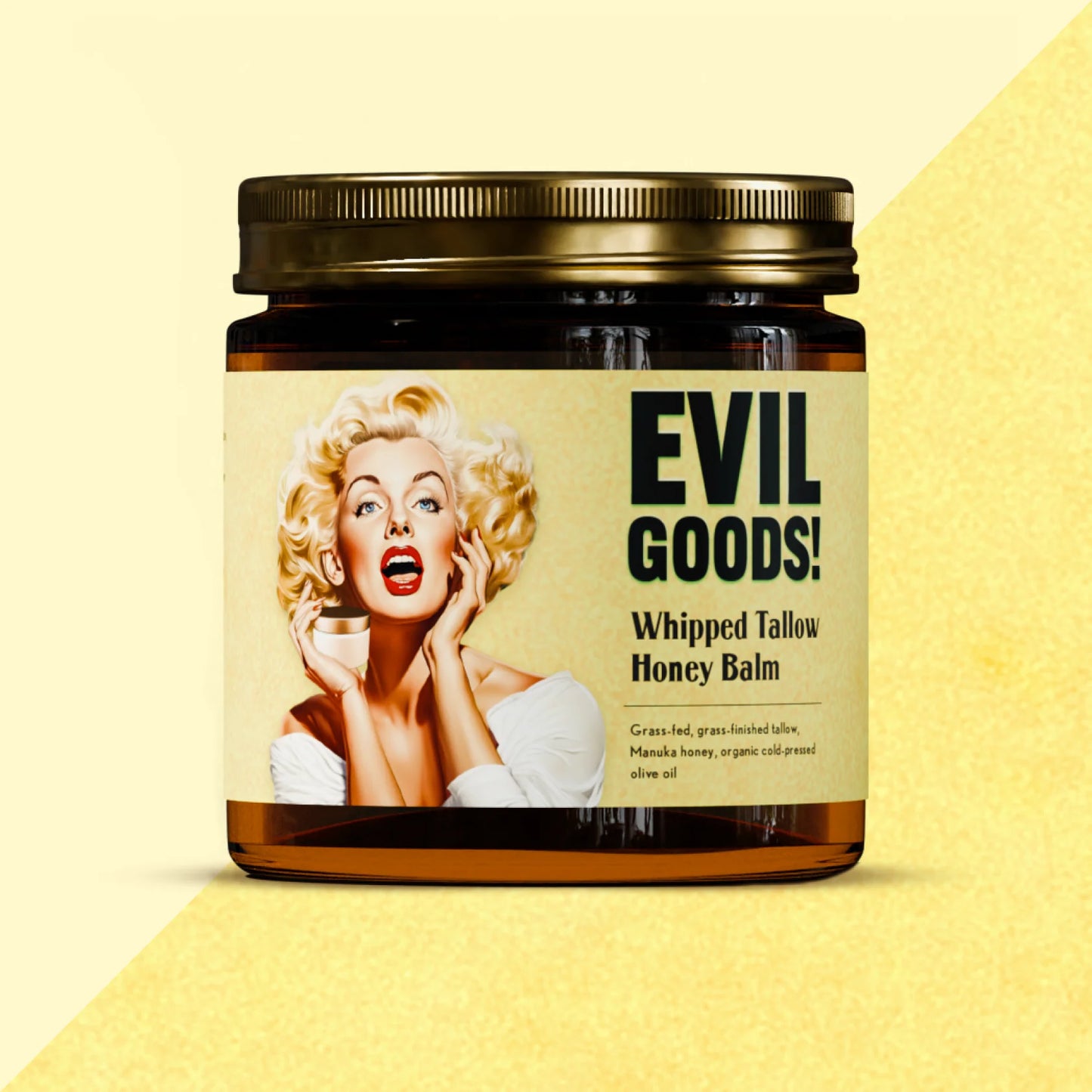 🧴✨ EVIL GOODS – Bálsamo Natural de Sebo de Res
